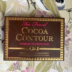 Too Faced Cocoa Contour Chiseled Kit with Gold Accents